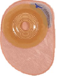 Assura® Ostomy Pouch One-Piece System 8-1/2 Inch Length, Maxi Convex Light, Trim to Fit 3/4 to 1-3/4 Inch Stoma Closed End (551036_BX)