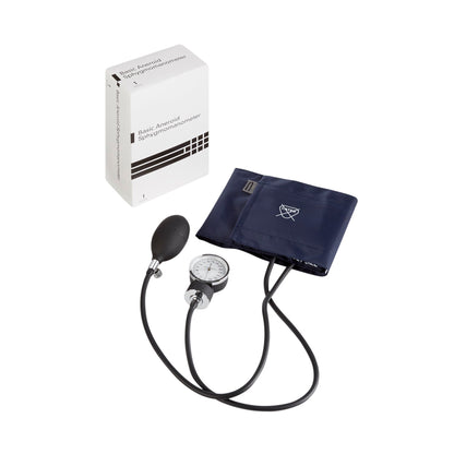 BASIC Aneroid Sphygmomanometer Unit Adult Cuff Nylon Cuff 23 - 40 cm Pocket Aneroid (363779_EA)