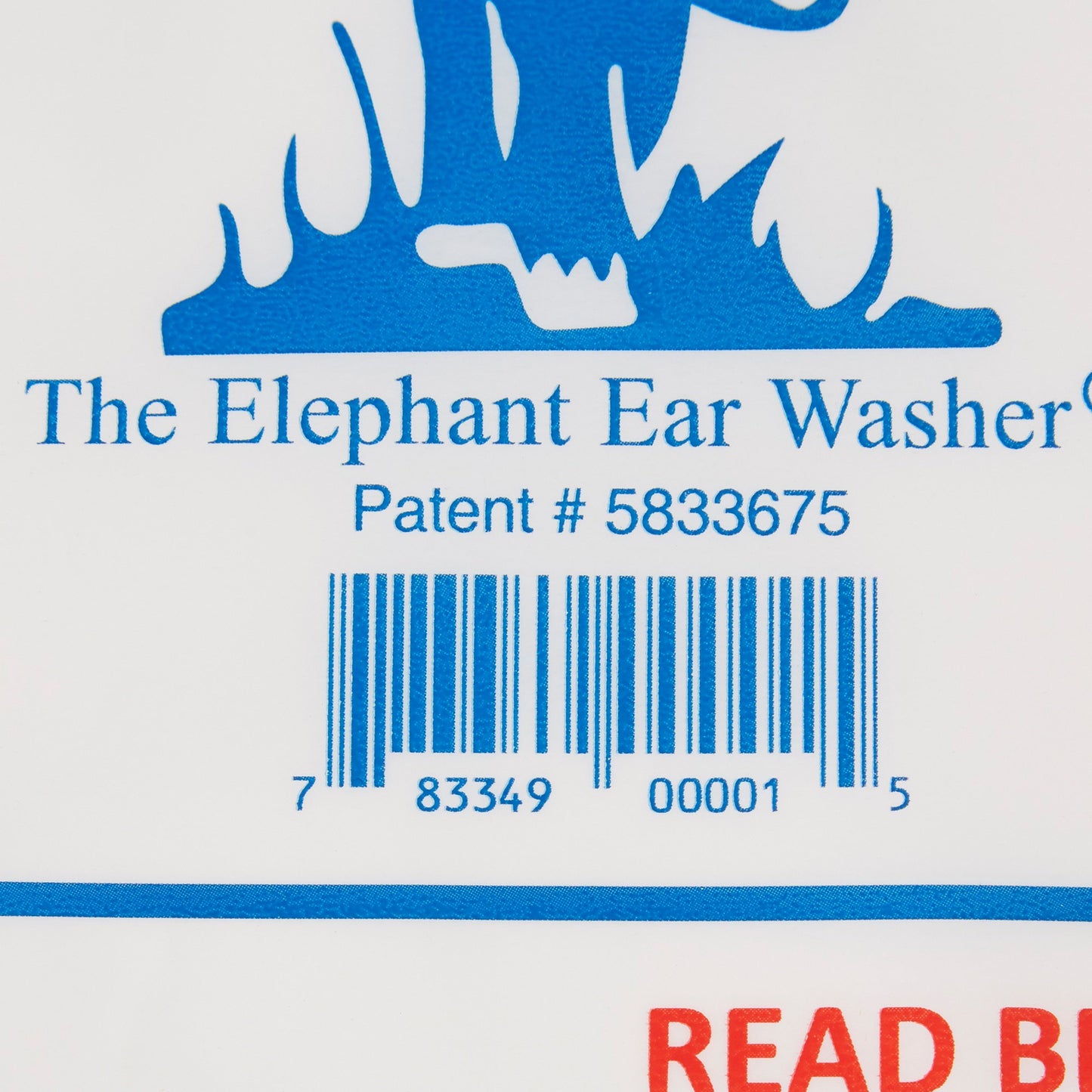 Elephant Ear Wash System Disposable Tip Blue (461135_EA)