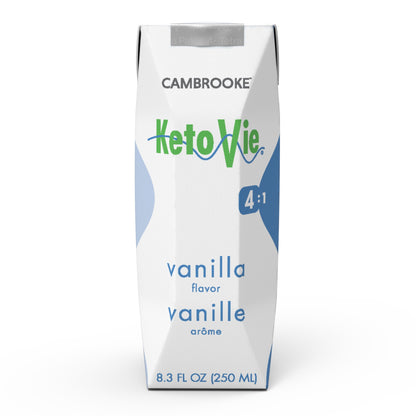 KetoVie® 4:1 Oral Supplement Vanilla Flavor Liquid 8.3 oz. Carton (1100363_CS)