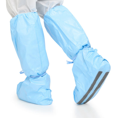 Hi Guard® Boot Cover X-Large Knee High Nonskid Sole Blue NonSterile (221999_CS)