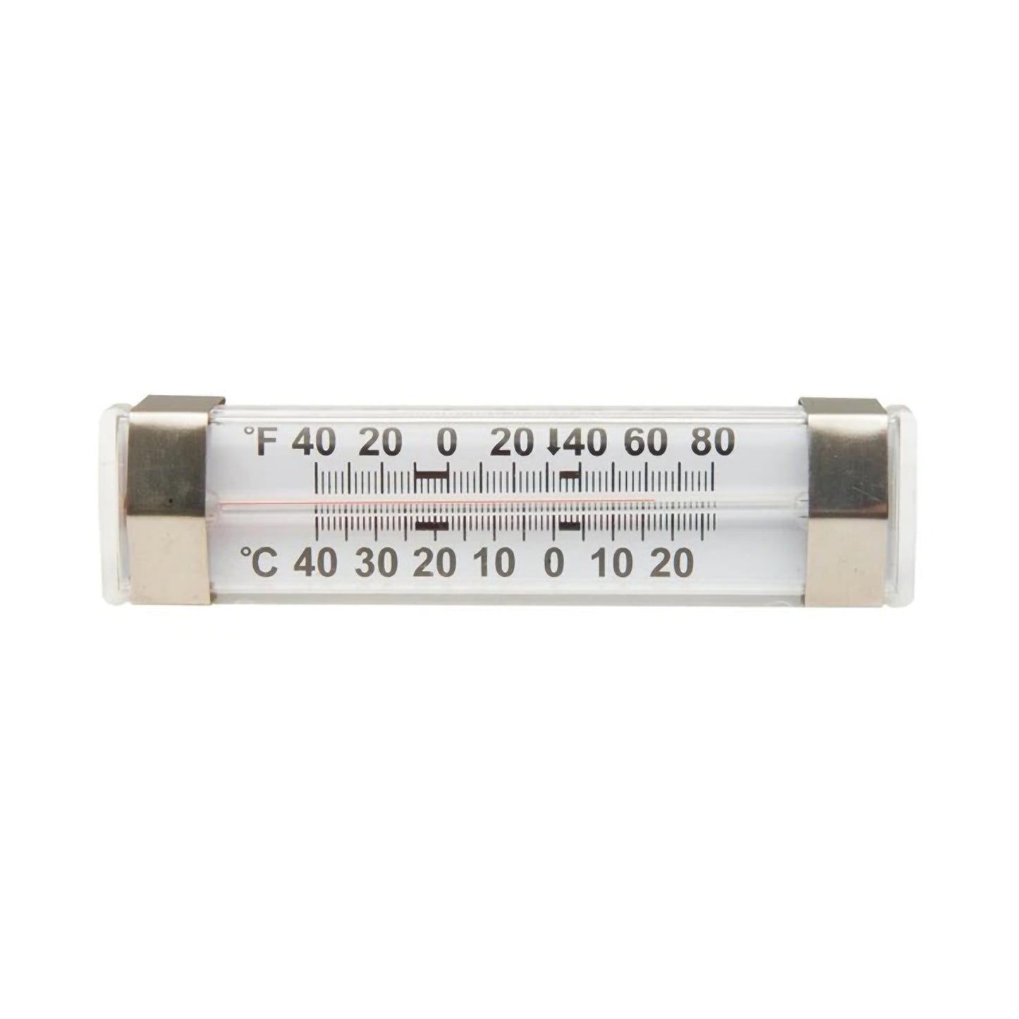 Fisherbrand™ Durac® Refrigerator / Freezer Thermometer Fahrenheit / Celsius -40° to +80°F (-40° to +25°C) Without External Probe Wall Mount Does Not Require Power (822793_EA)