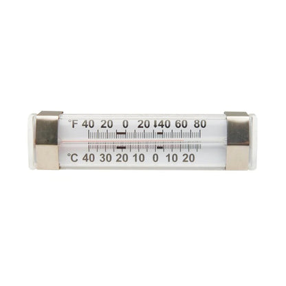 Fisherbrand™ Durac® Refrigerator / Freezer Thermometer Fahrenheit / Celsius -40° to +80°F (-40° to +25°C) Without External Probe Wall Mount Does Not Require Power (822793_EA)