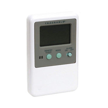 Fisherbrand™ Traceable® Digital Refrigerator / Freezer Thermometer with Alarm Fahrenheit / Celsius -58° to +158°F (-50° to +70°C) Bottle Probe Door / Wall Mount Battery Operated (639044_EA)