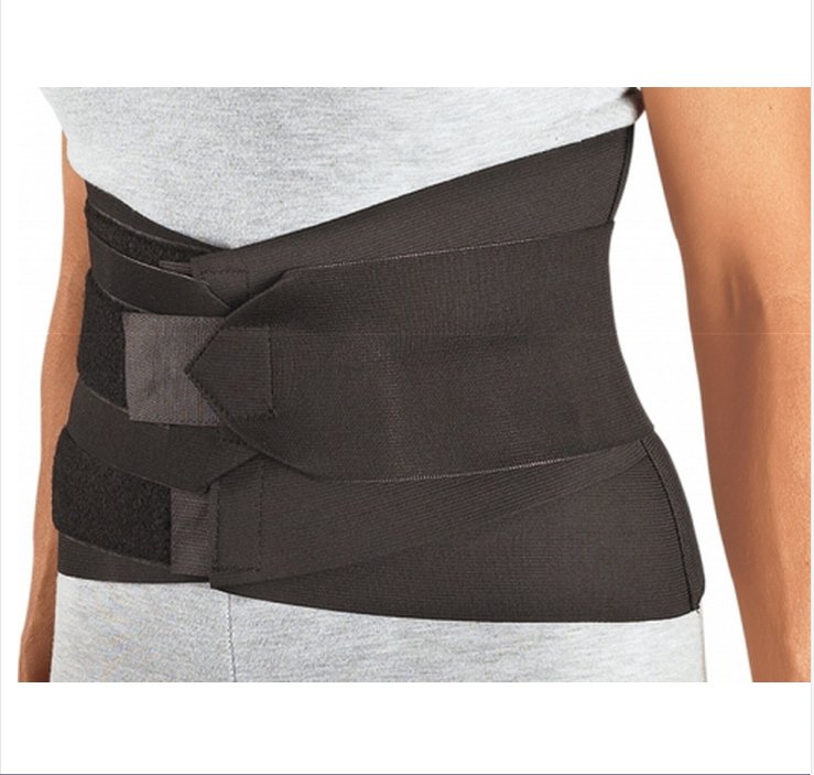 ProCare® Back Support X-Large Hook and Loop Closure 45 to 53 Inch Waist or Hip Circumference 9 Inch Height Adult (302542_EA)