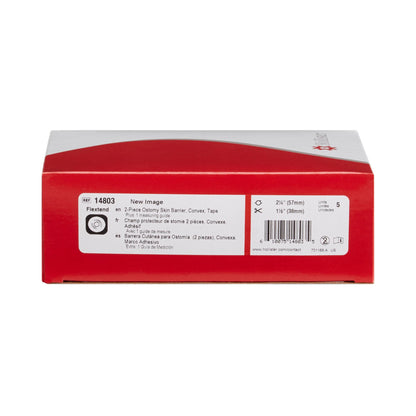 FlexTend™ Ostomy Barrier Trim to Fit, Extended Wear Adhesive Tape 57 mm Flange Red Code System Hydrocolloid Up to 1-1/2 Inch Opening (485634_BX)