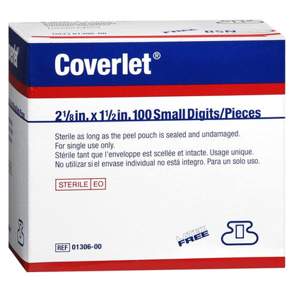 Coverlet® Adhesive Strip 1-1/2 X 2-1/2 Inch Fabric Fingertip Tan Sterile (29527_CS)