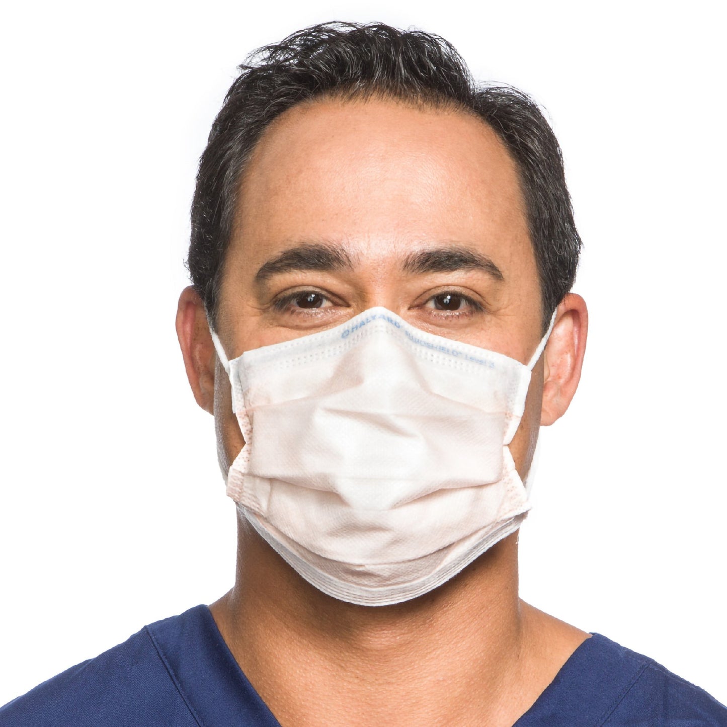 FluidShield Procedure Mask Anti-fog Foam ASTM Level 3 Earloops One Size Fits Most (849736_BX)