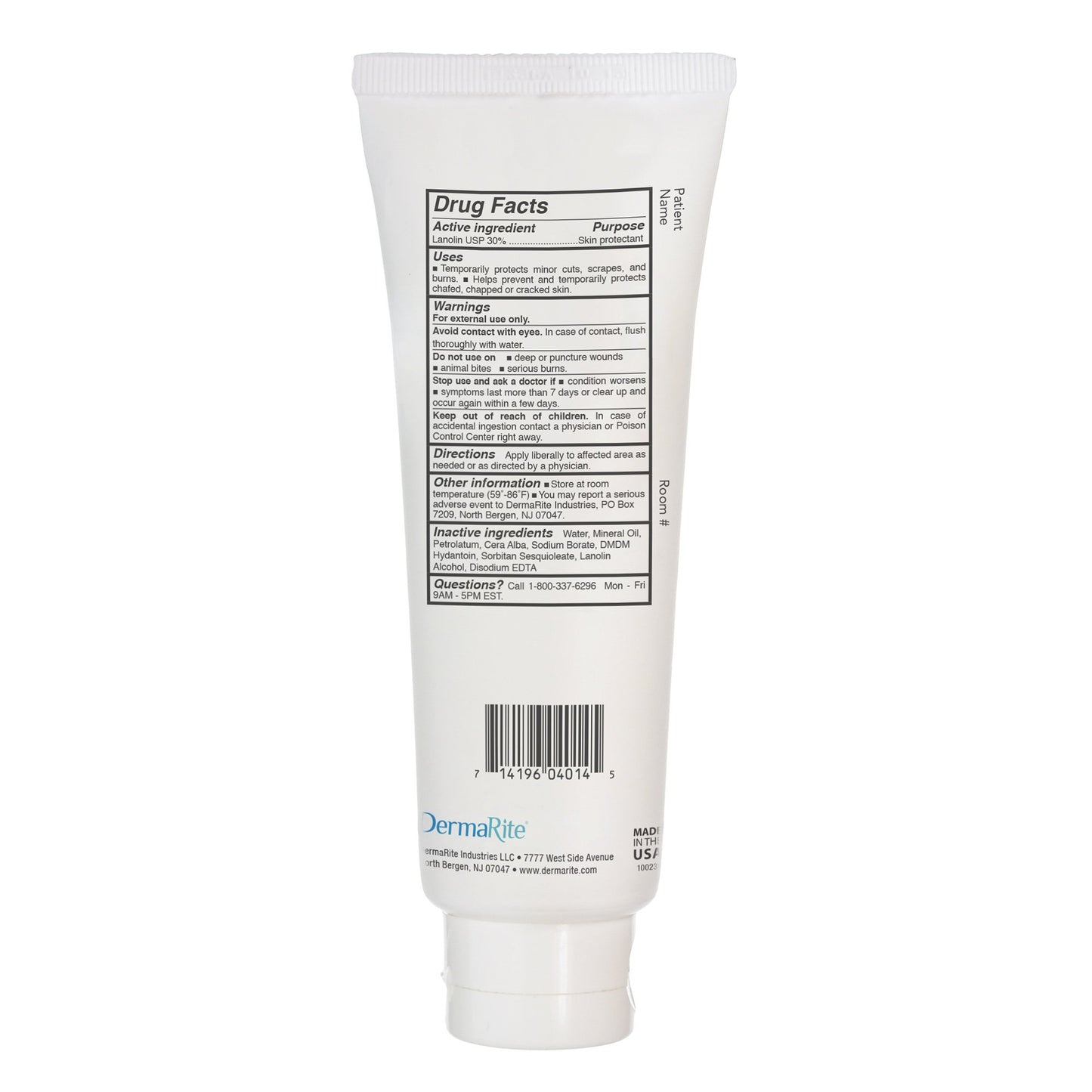 Lantiseptic® Dry Skin Therapy Skin Protectant 4 oz. Tube Lanolin Scent Cream (892681_CS)