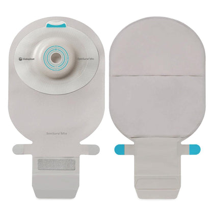SenSura® Mio Ostomy Pouch One-Piece System 11 Inch Length, Maxi Flat, Pre-Cut 1-3/8 Inch Stoma Drainable (884568_BX)