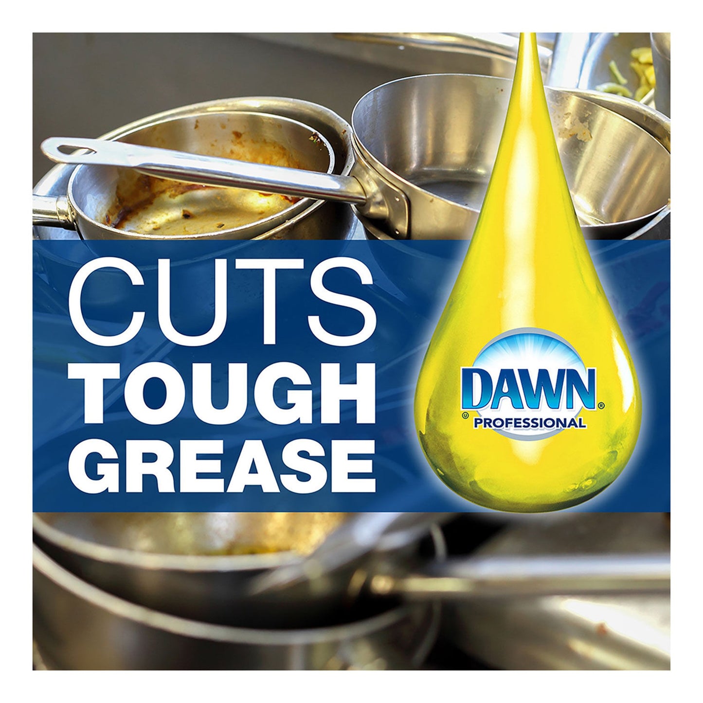 Dawn® Professional Dish Detergent 38 oz. Bottle Liquid Lemon Scent (860763_CS)