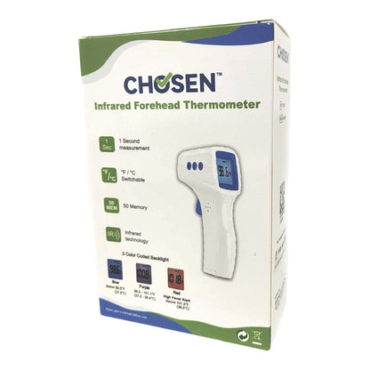 Chosen™ Non-Contact Skin Surface Thermometer Infrared Skin Probe Handheld (1249931_EA)