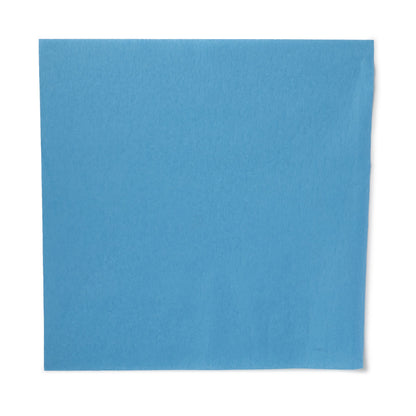 McKesson Sterilization Wrap Blue 15 X 15 Inch Single Layer Cellulose Steam / EO Gas (1156117_CS)