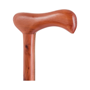 Brazos™ Twisted T-Handle Cane Wood 37 Inch Height Red Cedar (1149586_EA)