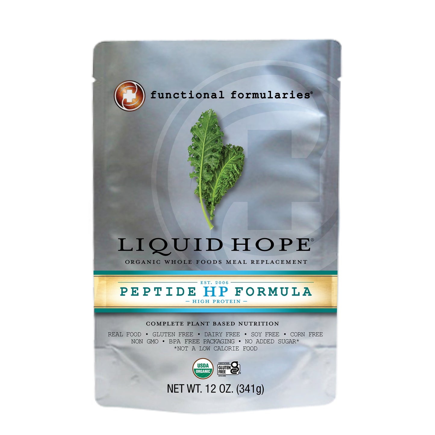 Liquid Hope® Peptide HP Formula Oral Supplement Unflavored Liquid 12 oz. Pouch (1204910_CS)