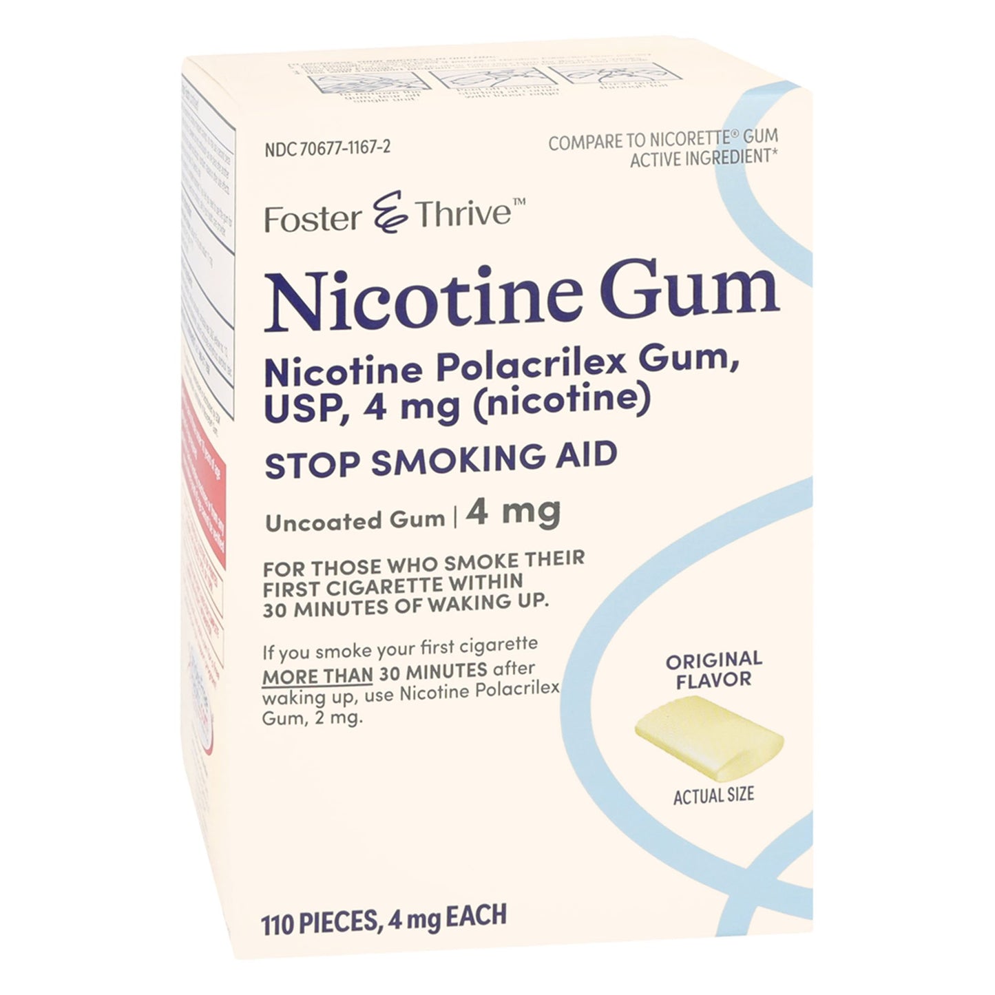 Foster & Thrive™ Stop Smoking Aid 4 mg Strength Gum (1239005_PK)