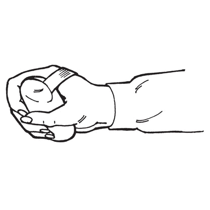Skil-Care™ Finger Contracture Cushion Adult One Size Fits Most Left or Right Hand Blue (183244_EA)