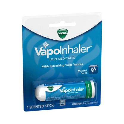 Vicks® VapoInhaler™ Cold and Cough Relief Inhalant Stick 0.2 mL (1173708_EA)