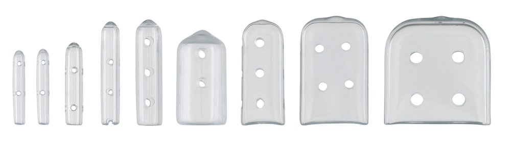 Tip-It™ Instrument Tip Guard Equal Number Of Sizes Plus 5, Assorted, Vented, Clear (650141_PK)