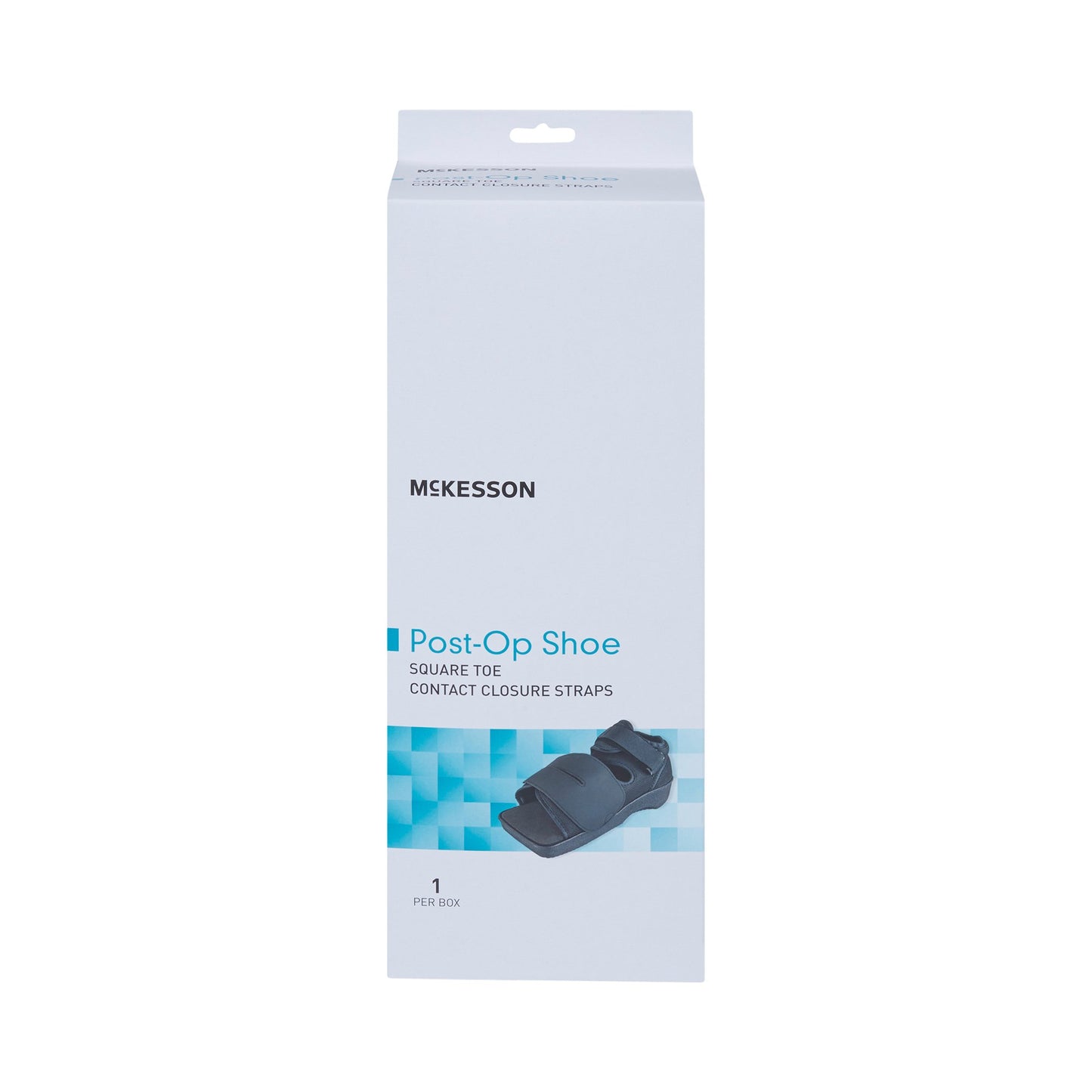 McKesson Post-Op Shoe Medium Unisex Black (1159127_EA)