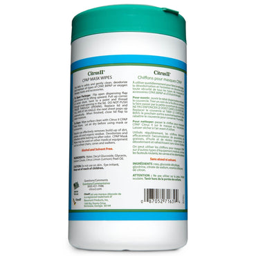 Citrus II CPAP Wipes 5 X 8 Inch, 7.5 oz (686905_CS)