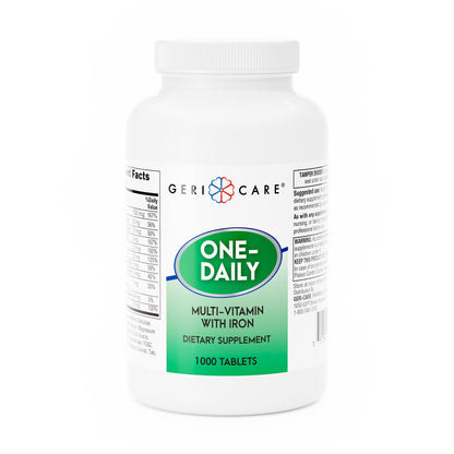 Geri-Care® Multivitamin Supplement with Minerals, 1,000 per Bottle Unflavored (576372_EA)