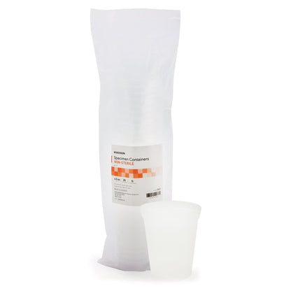 McKesson Specimen Container 192 mL (6.5 oz.) Without Closure NonSterile (911825_BX)