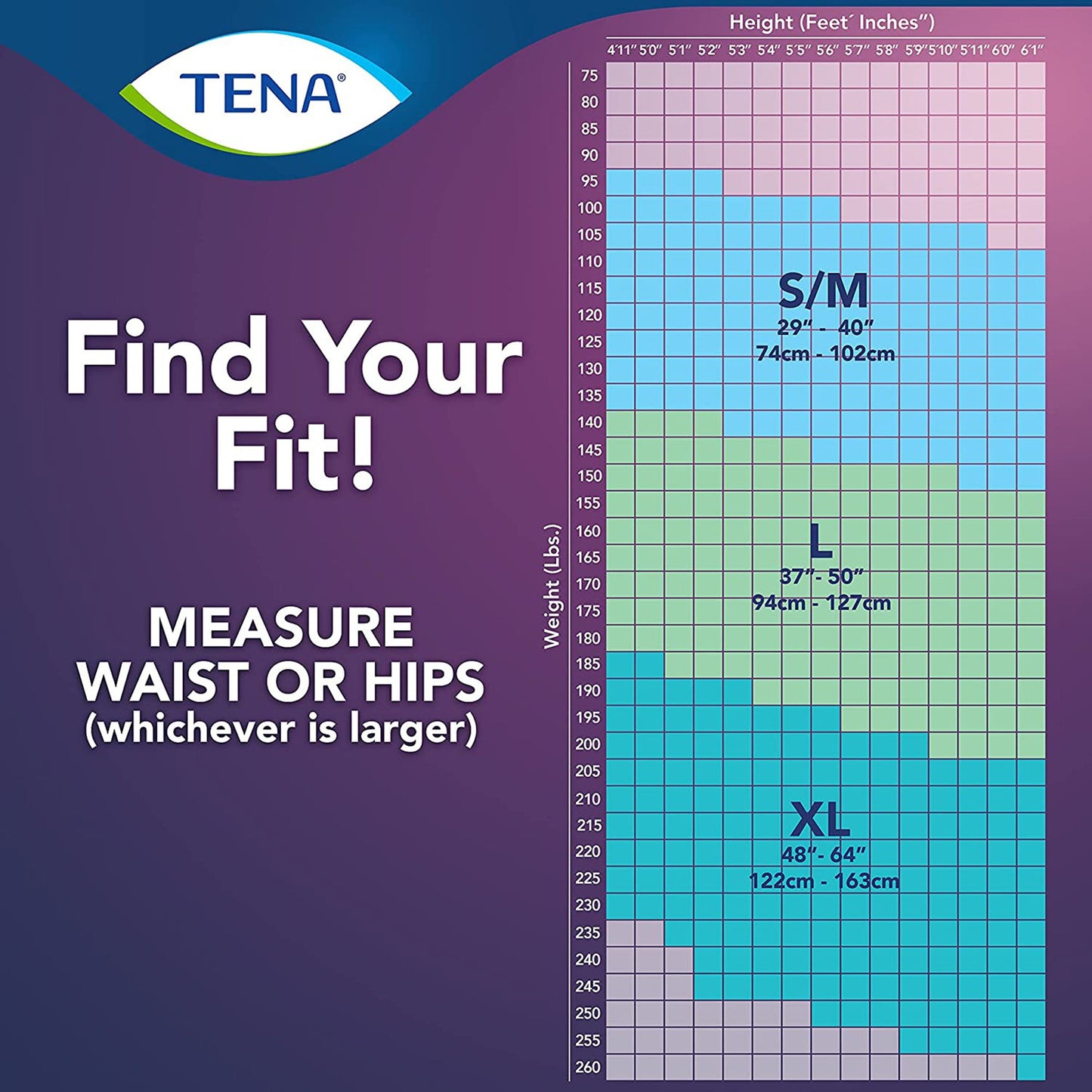 TENA® Women™ Super Plus Female Adult Absorbent Underwear Pull On with Tear Away Seams Small / Medium Disposable Heavy Absorbency (1115186_BG)