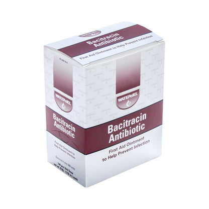 Water Jel® First Aid Antibiotic Bacitracin Zinc Ointment 0.9 Gram Individual Packet (975422_CS)