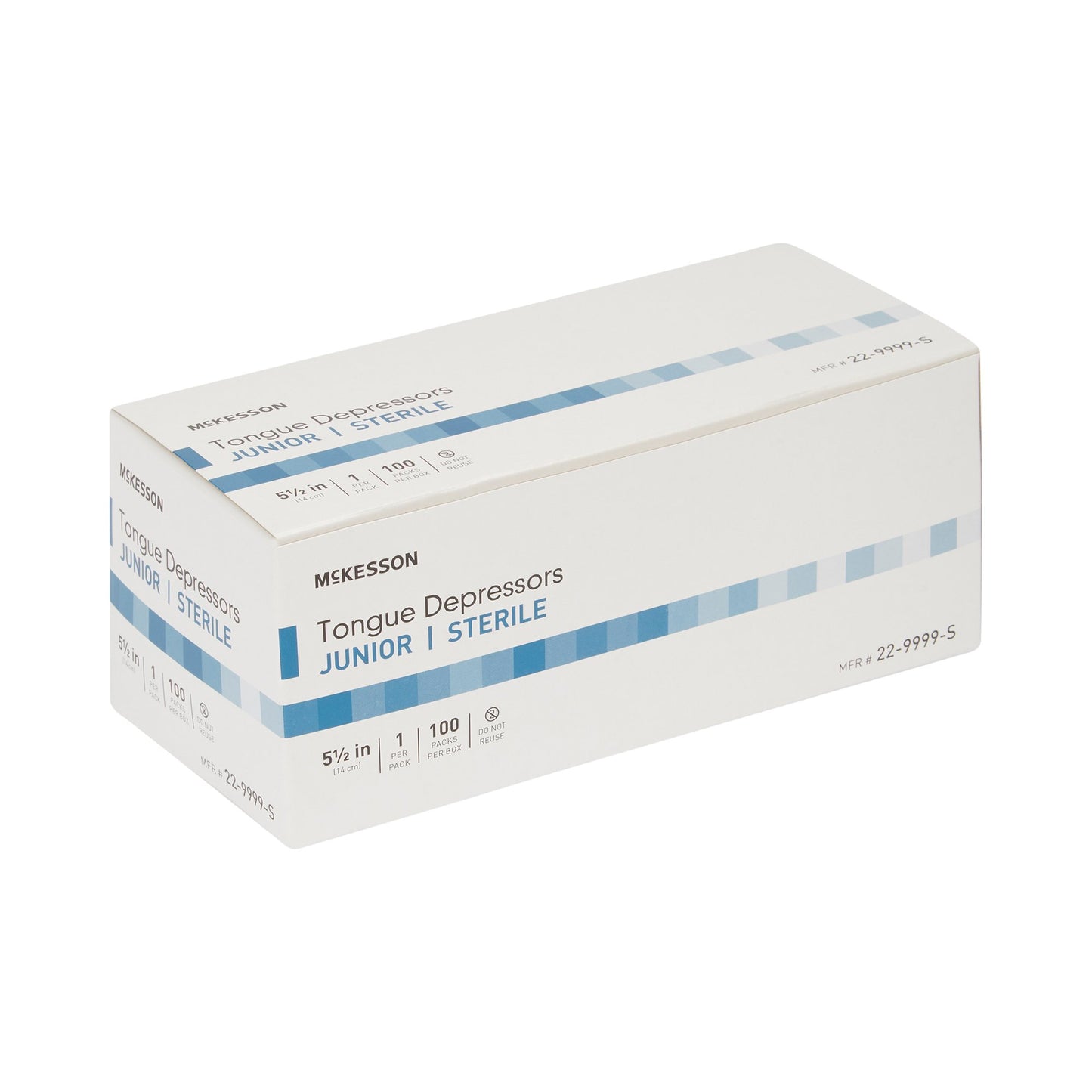 McKesson Tongue Depressor 5-1/2 Inch Length Wood Junior (854424_EA)
