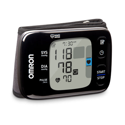 Omron®7 Series™ Home Automatic Digital Blood Pressure Monitor One Size Fits Most Cuff Cloth Fabric Cuff 12 - 20 cm Wrist (1150236_EA)