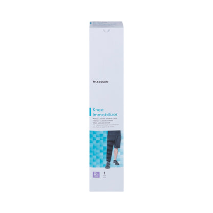 McKesson Knee Immobilizer X-Large Up to 36 Inch Thigh Circumference 20 Inch Length Left or Right Knee (1159095_EA)