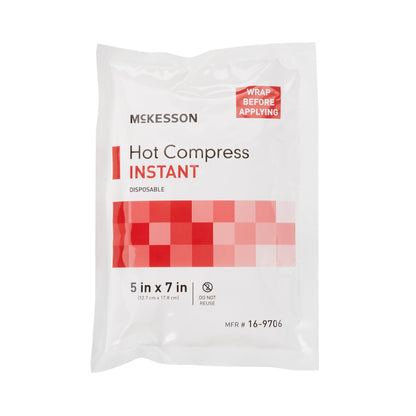 McKesson Instant Hot Pack General Purpose Small Plastic Disposable (520561_CS)