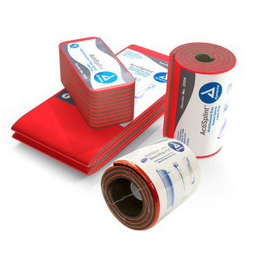 ActiSplint™ General Purpose Splint Rolled Splint Red / Charcoal Gray 4-1/4 X 36 Inch - Splint, 2 Inch X 5 Yard - Sensi-Wrap (1068342_EA)