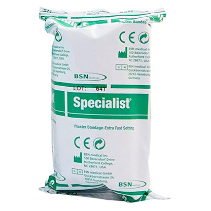 Specialist® Plaster Bandage 3 Inch X 9 Foot Plaster of Paris White (4788_CS)