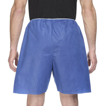McKesson Exam Shorts 2X-Large Blue SMS Adult Disposable (1197332_BG)