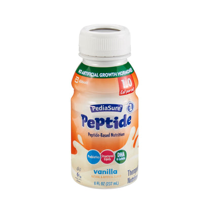 PediaSure® Peptide 1.0 Cal Pediatric Oral Supplement Vanilla Flavor 8 oz. Bottle Liquid Peptide Malabsorption / Maldigestion (1143667_EA)