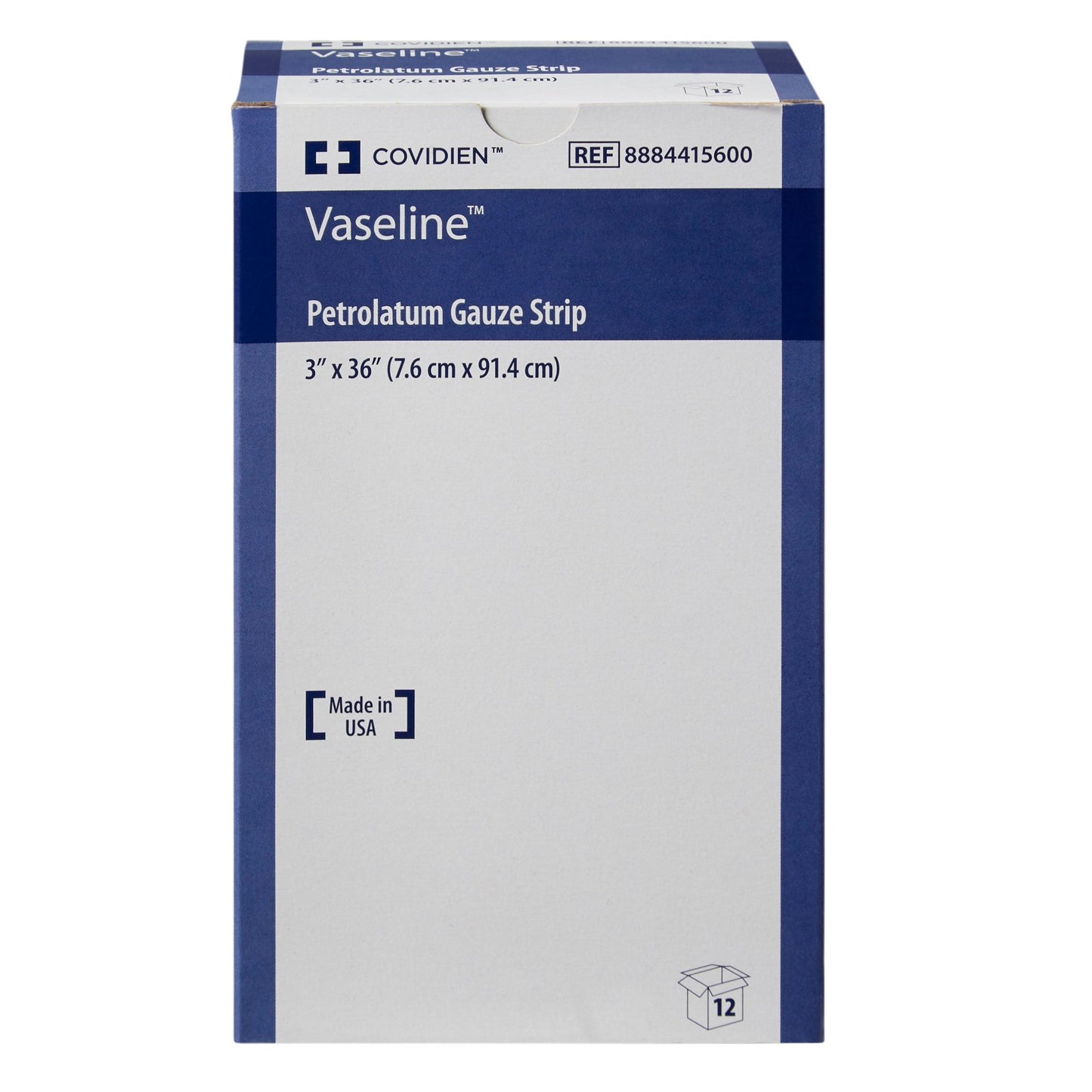Vaseline® Petrolatum Impregnated Dressing Strip 3 X 36 Inch Sterile (46145_EA)