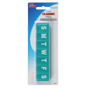 EZY Dose® Classic Weekly Pill Organizer Large 7 Day 1 Dose (1029010_EA)