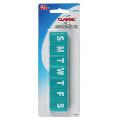 EZY Dose® Classic Weekly Pill Organizer Large 7 Day 1 Dose (1029010_EA)