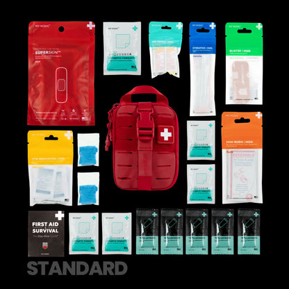 My Medic™ Sidekick First Aid Kit Red Soft Bag (1234453_EA)