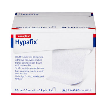 Hypafix® Dressing Retention Tape with Liner White 4 Inch X 10 Yard Nonwoven Polyester NonSterile (1065319_CS)