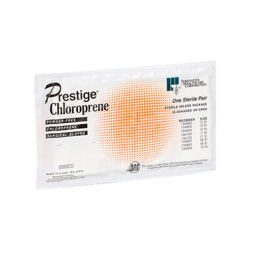 DermAssist® Prestige® Surgical Glove Size 6.5 Sterile Polyisoprene Standard Cuff Length Fully Textured Ivory Not Chemo Approved (812509_BX)