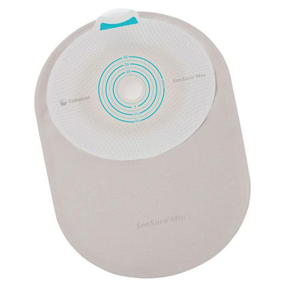 SenSura® Mio Ostomy Pouch One-Piece System 8-1/4 Inch Length, Maxi Flat, Trim to Fit 5/8 to 1-3/4 Inch Stoma Closed End (891185_BX)