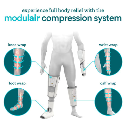 HoMedics® Modulair Compression Wrap Calf Massager with Controller 2.5 X 7.25 X 12.5 Inch (1253806_EA)