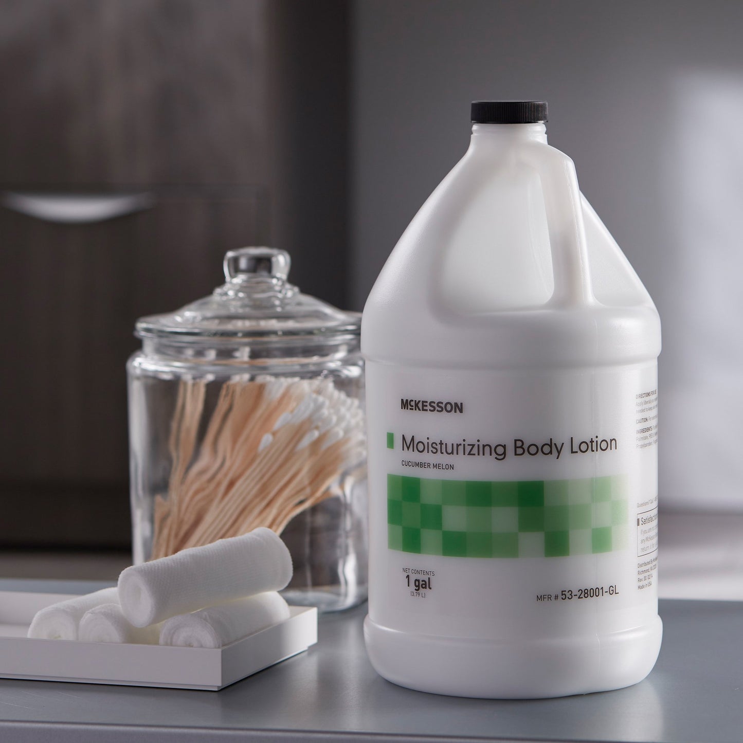 McKesson Hand and Body Moisturizer 1 gal. Jug Cucumber Melon Scent Lotion (877024_CS)