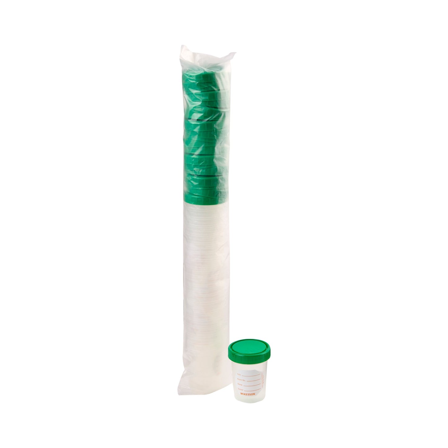 McKesson Specimen Container 120 mL (4 oz.) Screw Cap NonSterile (911759_EA)