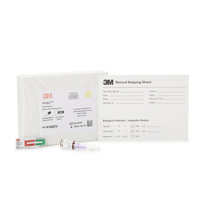 Attest™ Super Rapid 5 Steam-Plus Sterilization Indicator Challenge Pack Steam 2 Inch Length (852279_CS)
