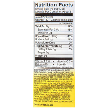Thick-It® Thickened Food 15 oz. Can Sausage / Cheese Omelet Flavor Puree IDDSI Level 4 Extremely Thick/Pureed (902353_EA)