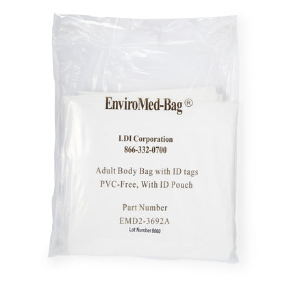 EnviroMed-Bag® Post Mortem Bag 36 W X 92 L Inch One Size Fits Most Olefin Film Zipper Closure, Envelope Style (669228_EA)